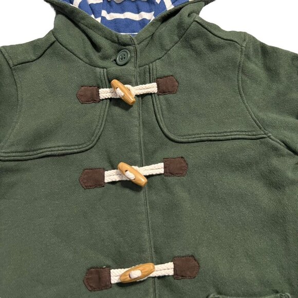 Baby Boden 2-3Y Green Lined Toggle Jacket - Picture 4 of 6